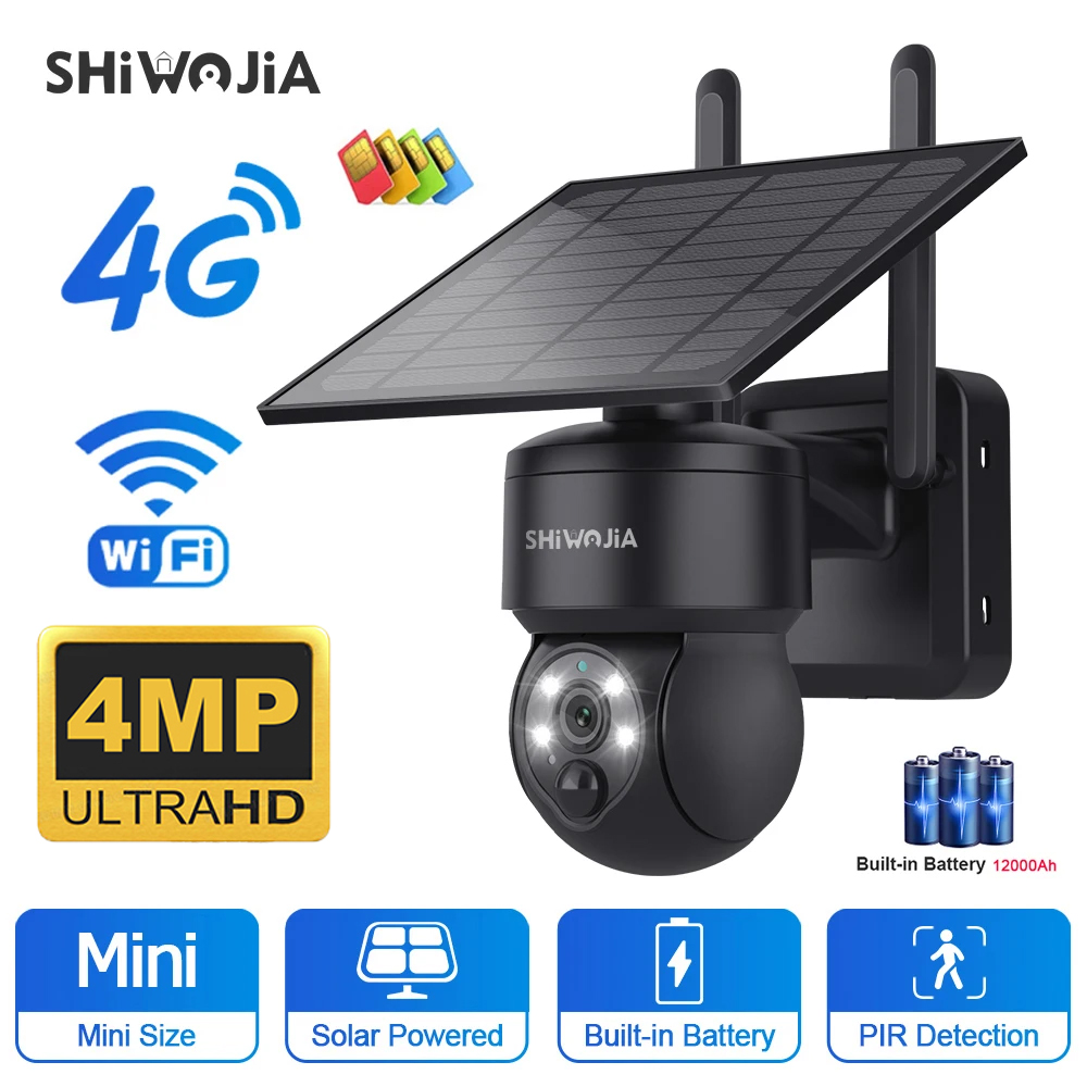 Photography Zooming - SHIWOJIA WIFI اللاسلكية PTZ كاميرا تعمل