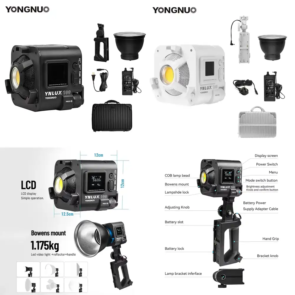 Photography Studio - ضوء فيديو LED محمول باليد YONGNUO