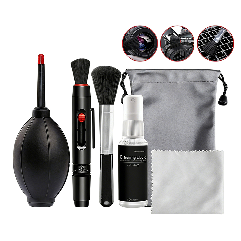 Lens Cleaning Kit - طقم تنظيف الكاميرا 6 في 1،