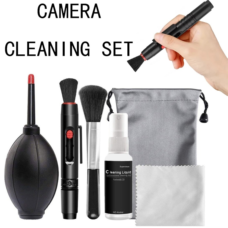 Lens Cleaning Kit - أداة تنظيف عدسات الكاميرا 6 في