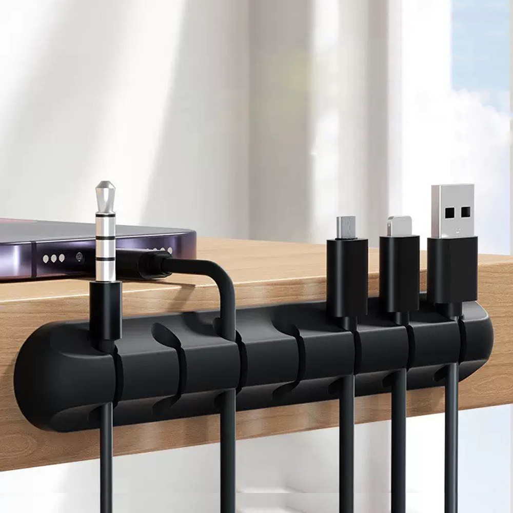 Tethering Cable Usb - كابل سلك منظم الأسلاك سيليكون USB