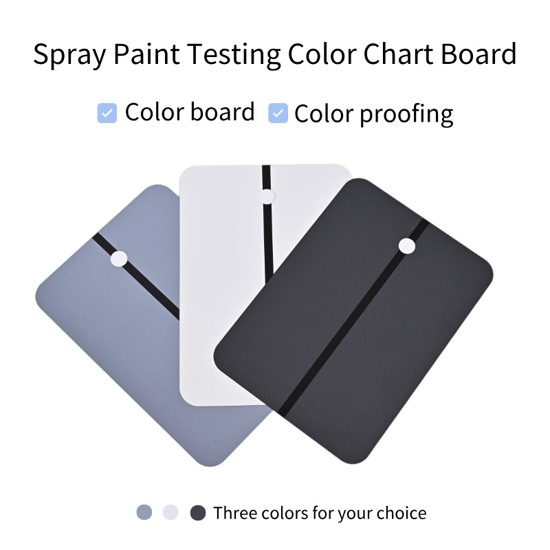 Color Checker Card - 50 قطعة من ألواح الحديد الرقيقة