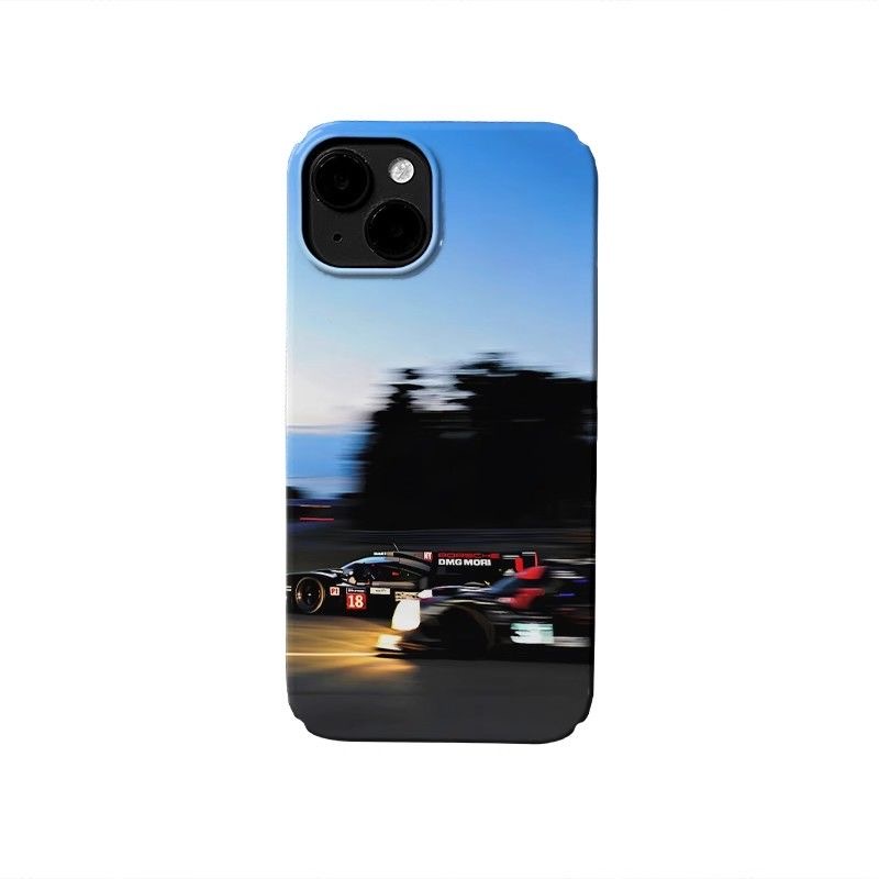 Photography With Iphone 15 - الإبداعية INS سباق السيارات ضبابي خلفية