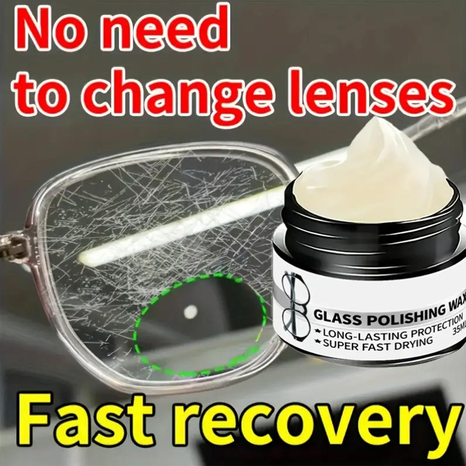 Lens Cleaning Kit - معجون إزالة خدوش النظارات، طقم إصلاح