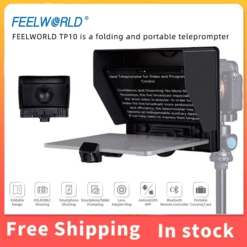 Photography Zooming - تيليبرومبتر محمول FEELWORLD TP10 قابل للطي