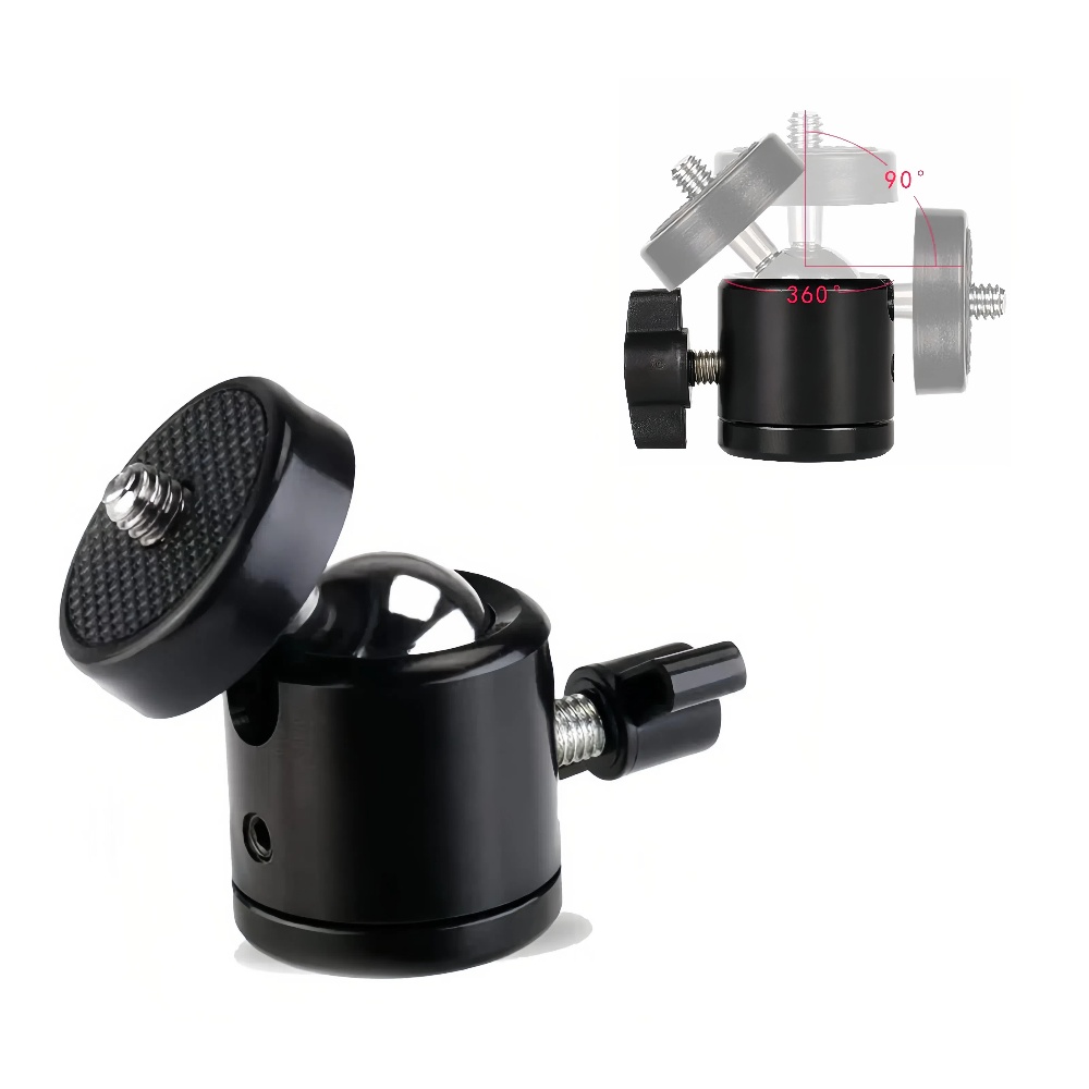 Fluid Head Tripod - Terebento 1/4 ثقب المسمار ترايبود جبل