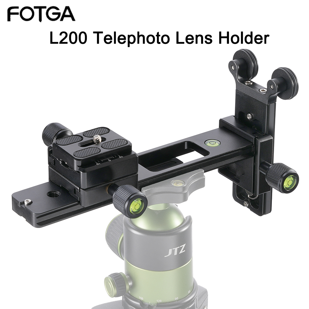 Fluid Head Tripod - FOTGA L200 10 كجم/22lb تحميل المقربة