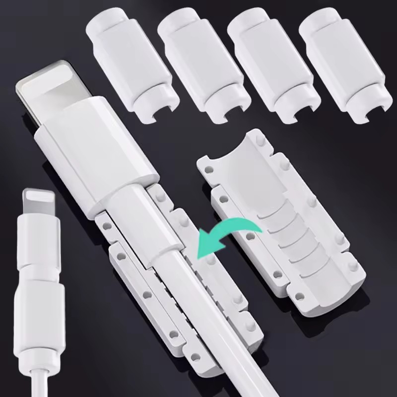 Tethering Cable Usb - واقي كابل مضاد للكسر، غطاء سيليكون