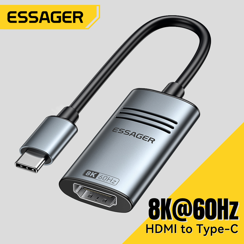 Tethering Cable Usb - Essager HDMI إلى USB نوع C