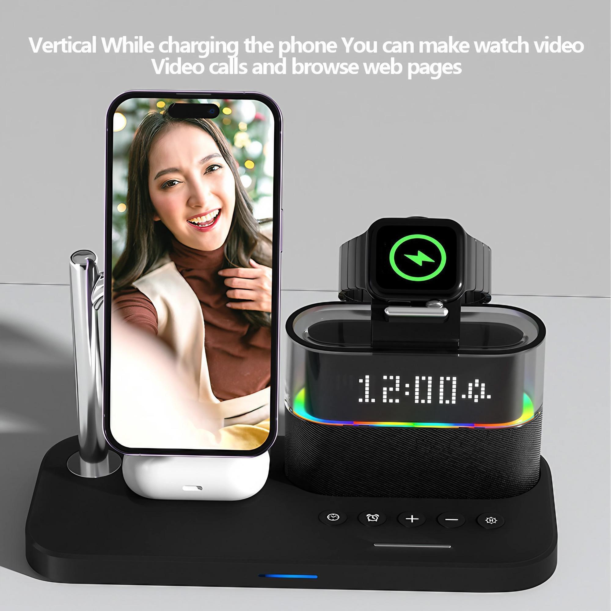 محطة شحن لاسلكية مغناطيسية لله - مراجعة Tethering Cable Usb وسعره