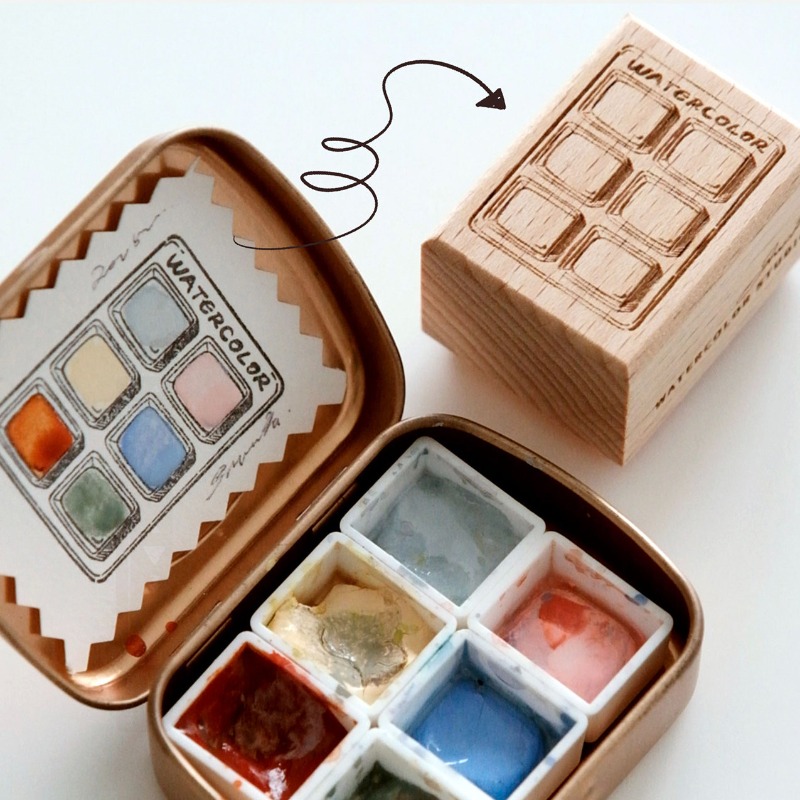 بطاقة ألوان مائية خشبية بـ 6 خ - مراجعة Color Checker Card وسعره