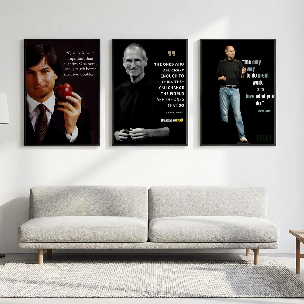 ملصق بنمط S-Steve J-Jobs Q-Quo - مراجعة Photography Job وسعره