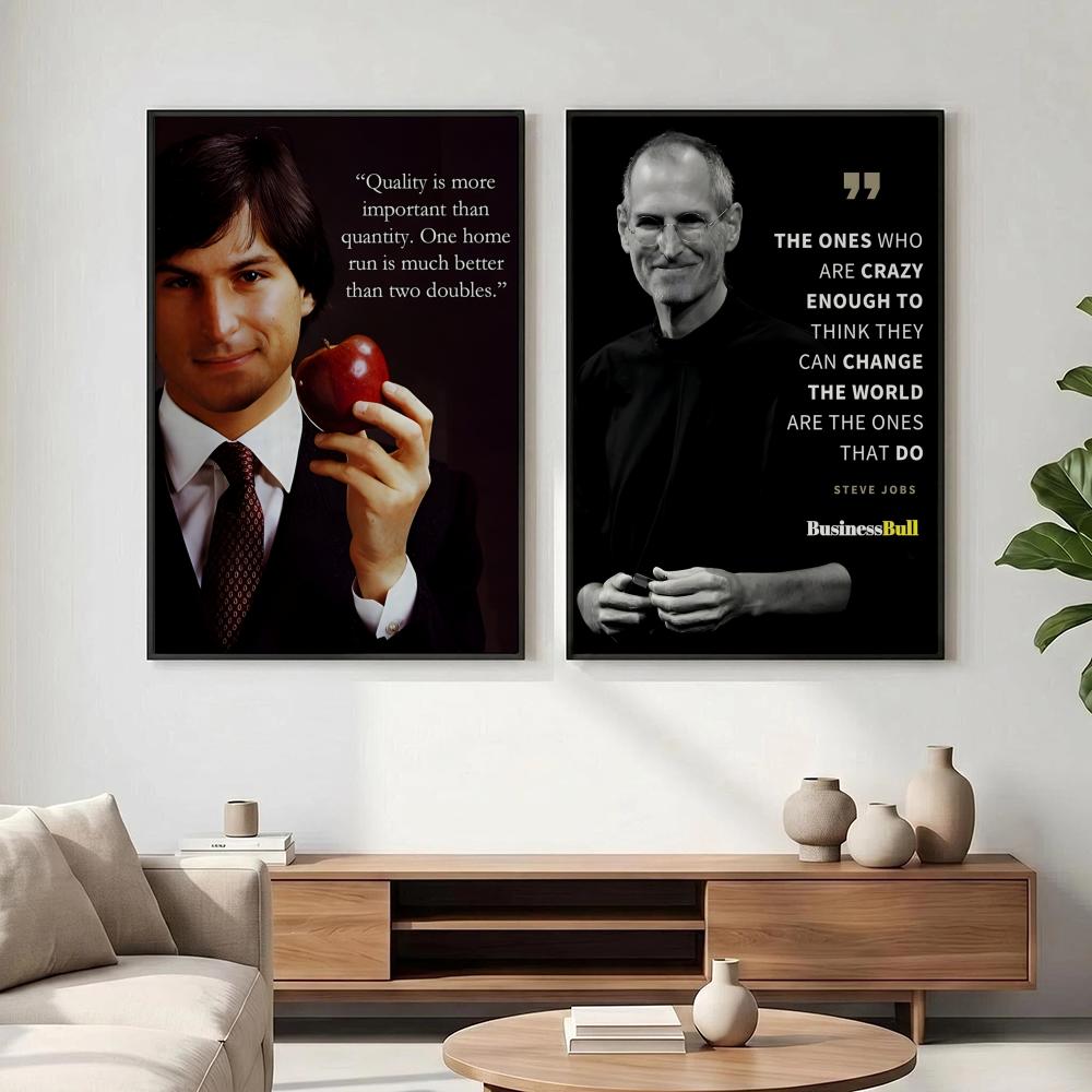 ملصق بنمط S-Steve J-Jobs Q-Quo - مراجعة Photography Job وسعره