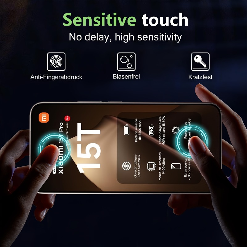 2 حزمة واقي شاشة من الزجاج الم - مراجعة Photography Kit Xiaomi 15T Pro وسعره