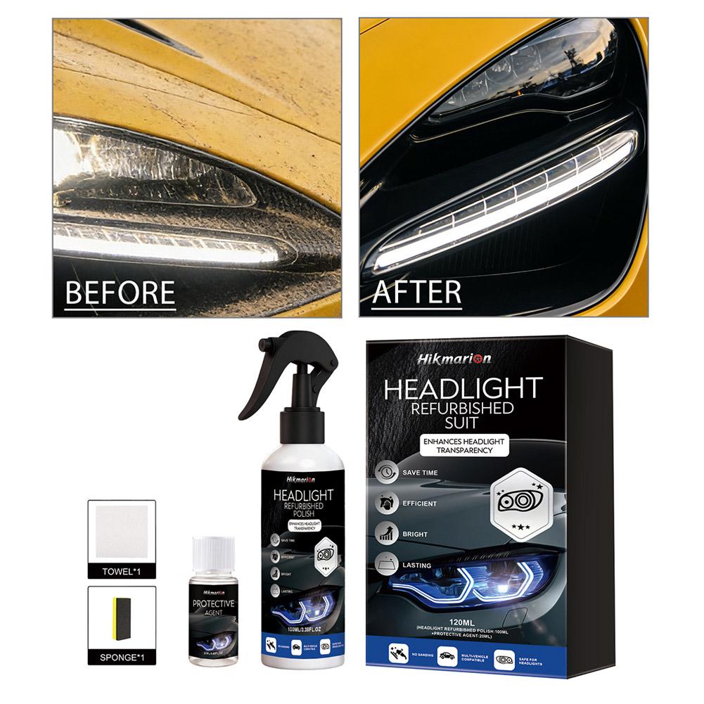 طقم ترميم مصابيح السيارة الأما - مراجعة Lens Cleaning Kit وسعره