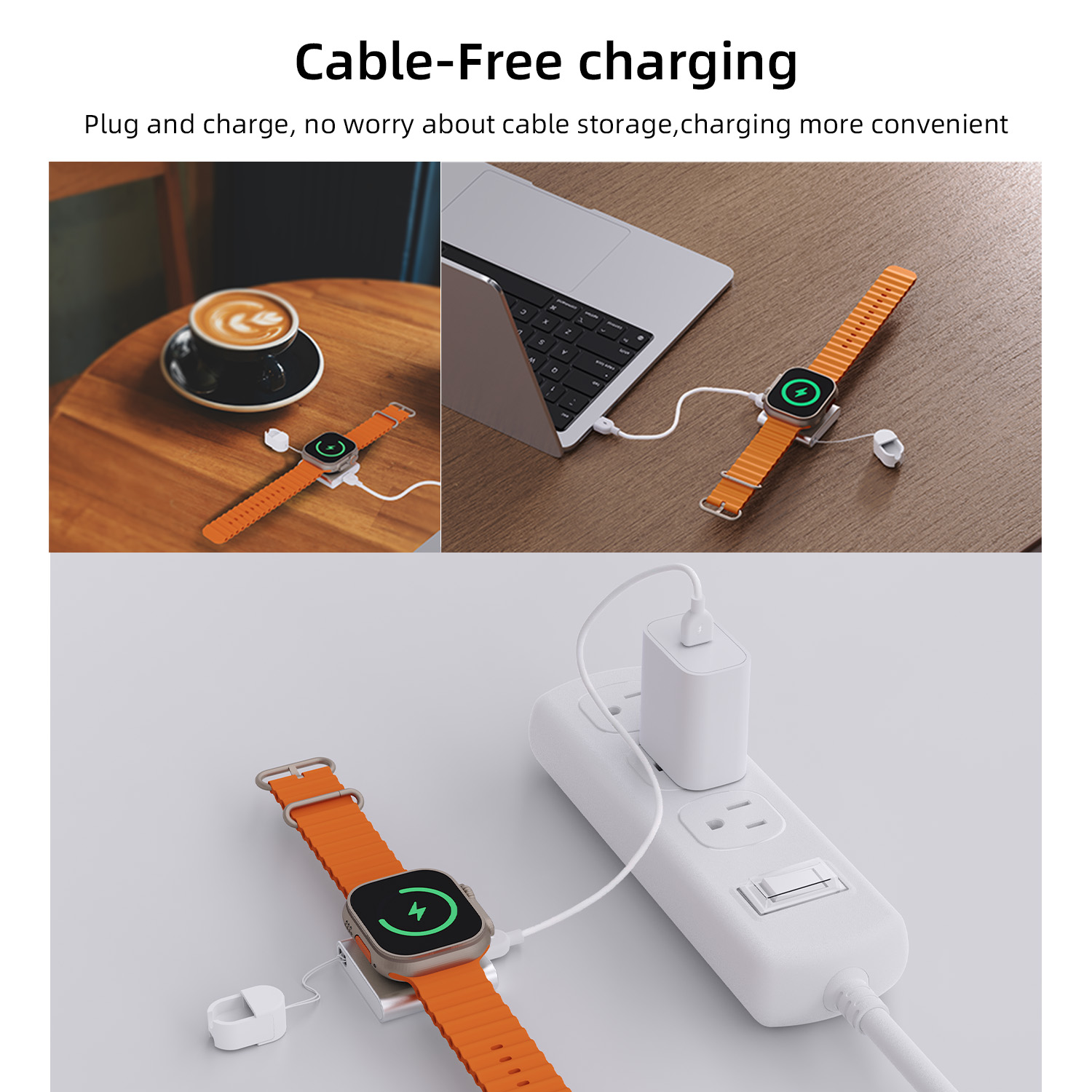 شاحن بونولا لساعة أبل، كابل US - مراجعة Tethering Cable Usb وسعره
