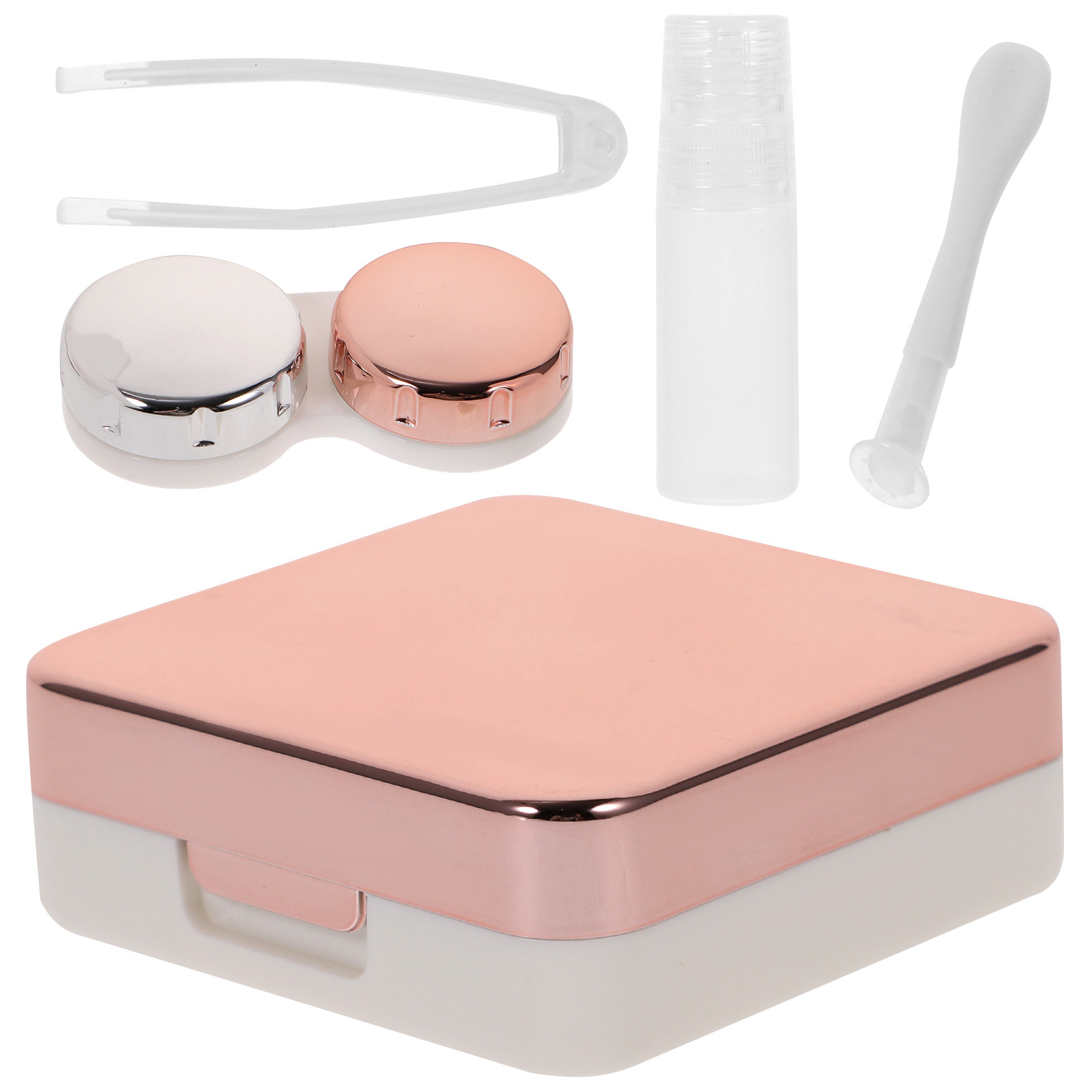 علبة عدسات سفر صغيرة وردية فات - مراجعة Lens Cleaning Kit وسعره