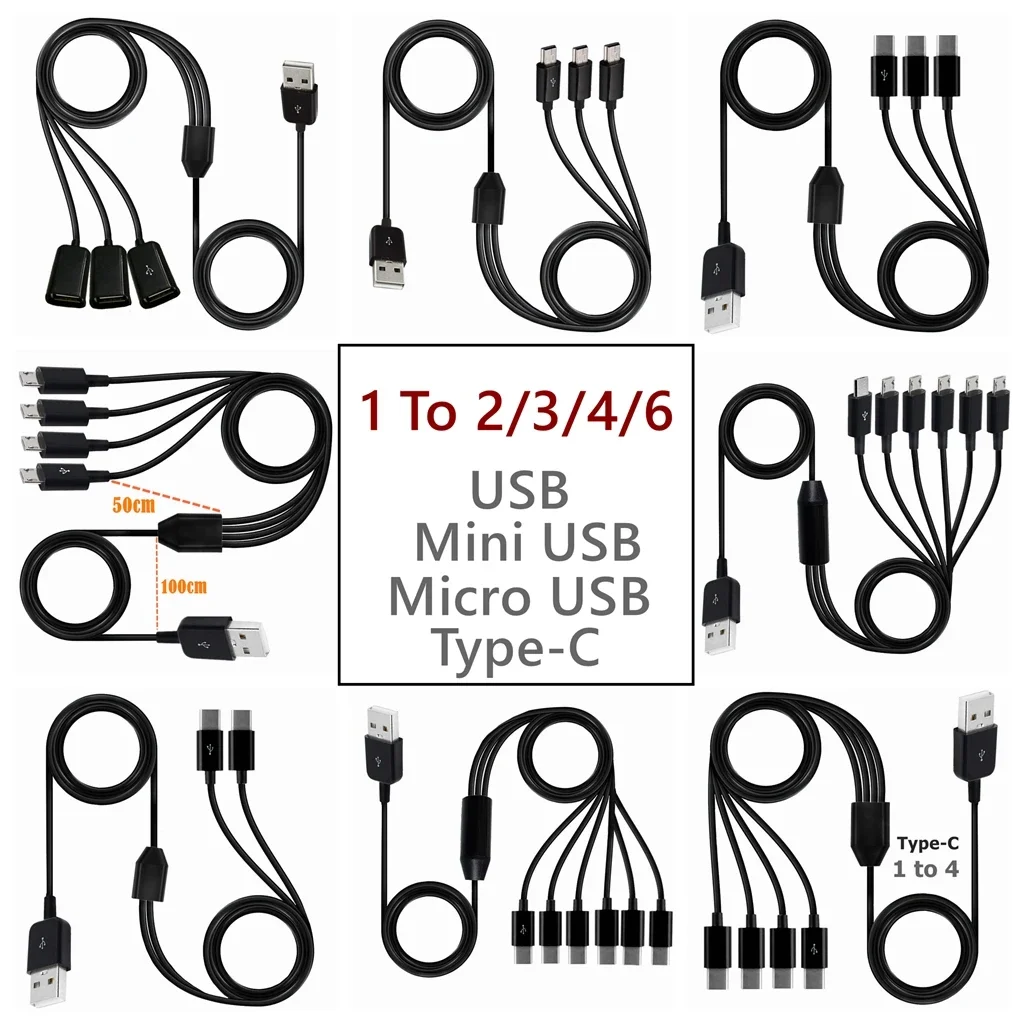 نوع C 1 إلى 4 6 منفذ نوع C USB - مراجعة Photography Date وسعره
