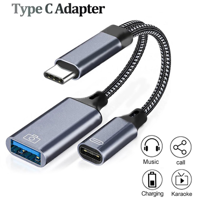 كابل محول شحن 2 في 1 من النوع  - مراجعة Tethering Cable Usb وسعره