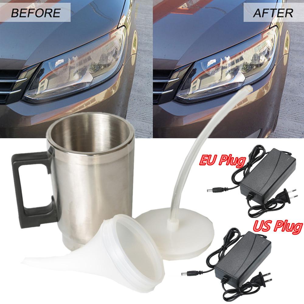 طقم استعادة المصابيح الأمامية  - مراجعة Lens Cleaning Kit وسعره