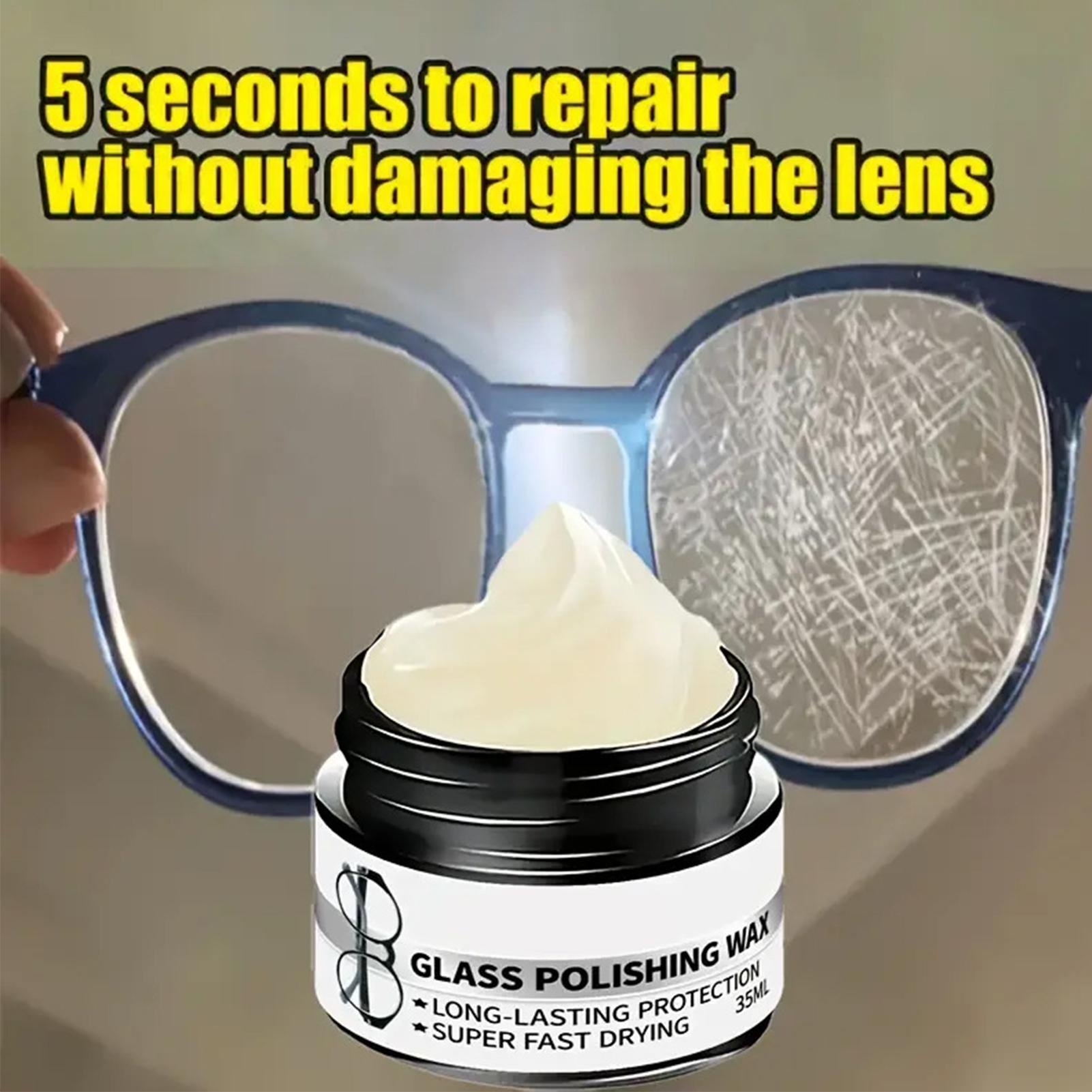 معجون إزالة خدوش النظارات، طقم - مراجعة Lens Cleaning Kit وسعره
