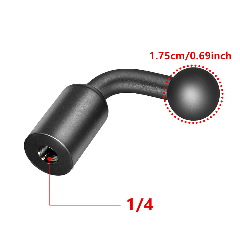 كرة من سبائك الألومنيوم بقطر 1 - مراجعة Fluid Head Tripod وسعره