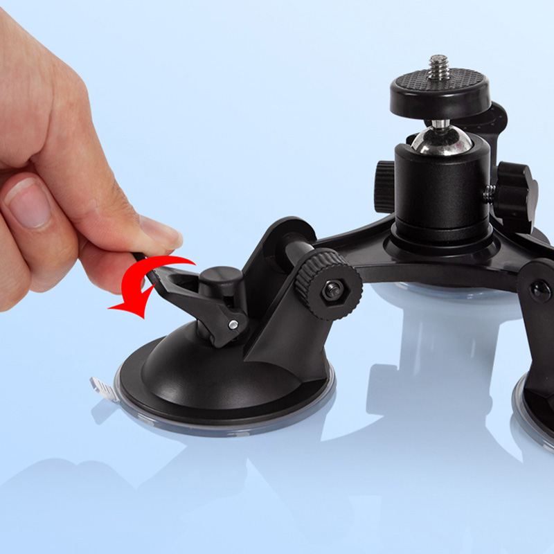 حامل ثلاثي القوائم بكوب شفط قو - مراجعة Fluid Head Tripod وسعره
