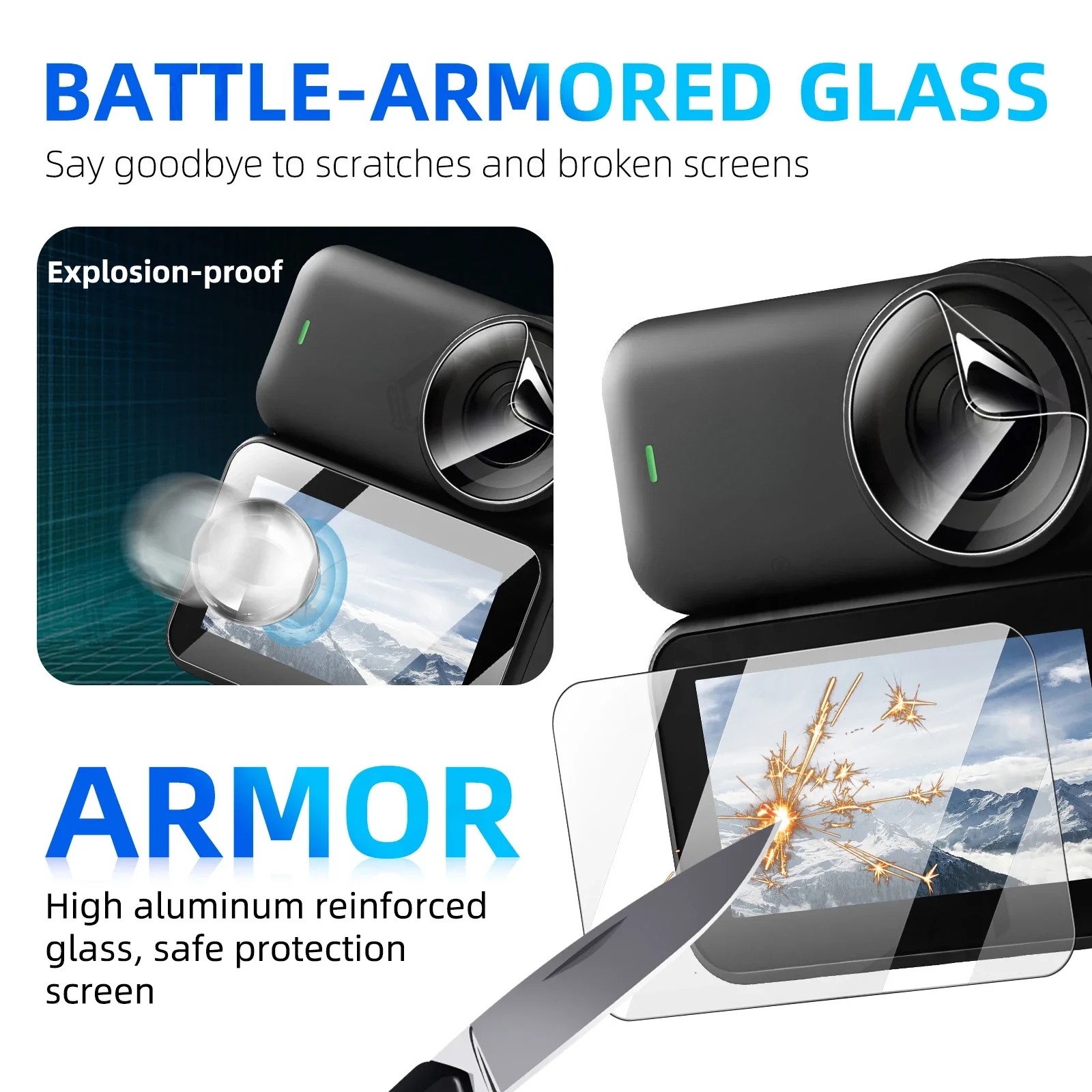 واقي شاشة من الزجاج المقوى 9H  - مراجعة Lens Cleaning Kit وسعره