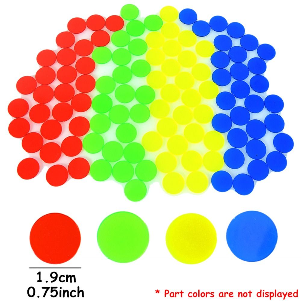 100 قطعة من رقائق العد البلاست - مراجعة Color Checker Card وسعره