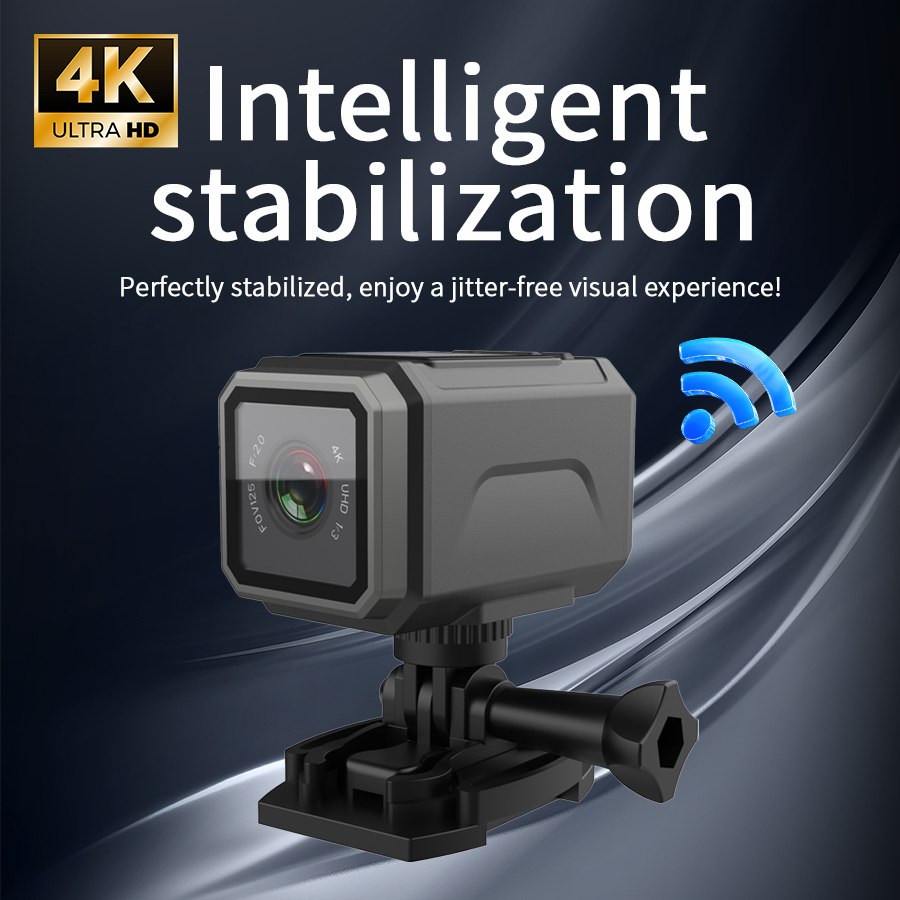 كاميرا الحركة 4K EIS 125 °   ز - مراجعة Photography Date وسعره