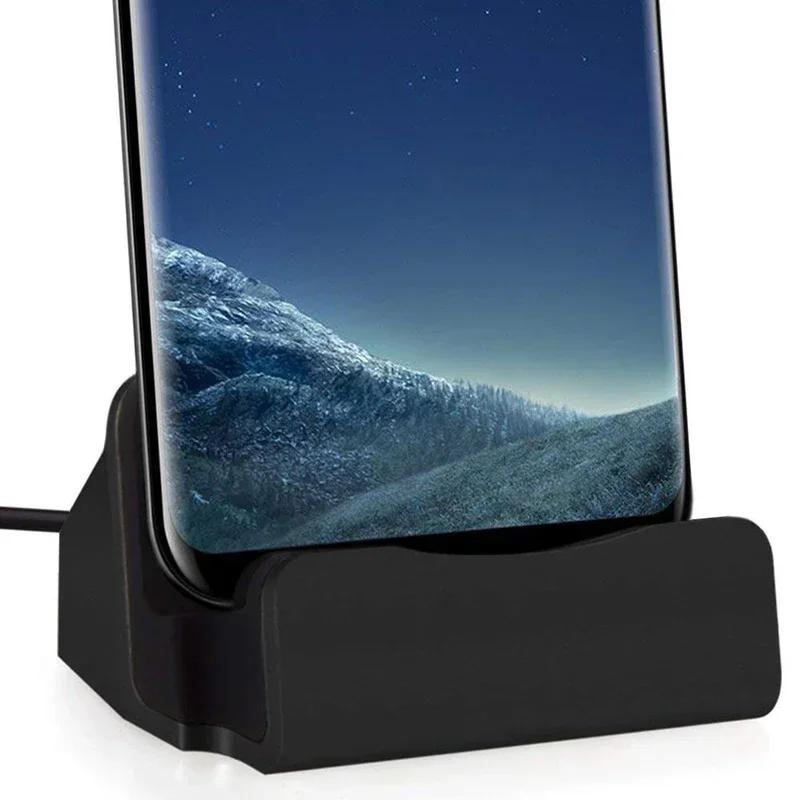 نوع C USB حوض شاحن حامل هاتف آ - مراجعة Tethering Cable Usb وسعره