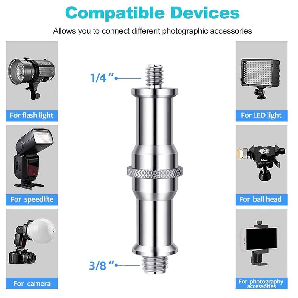 Selens 3 قطعة معيار 3/8 إلى 1/ - مراجعة Fluid Head Tripod وسعره