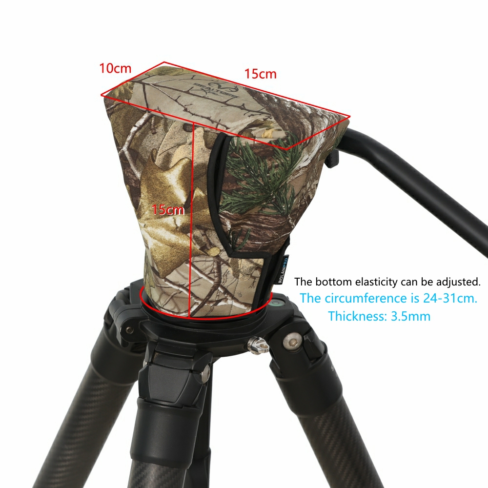 ROLANPRO ترايبود سحابة شرفة ال - مراجعة Fluid Head Tripod وسعره