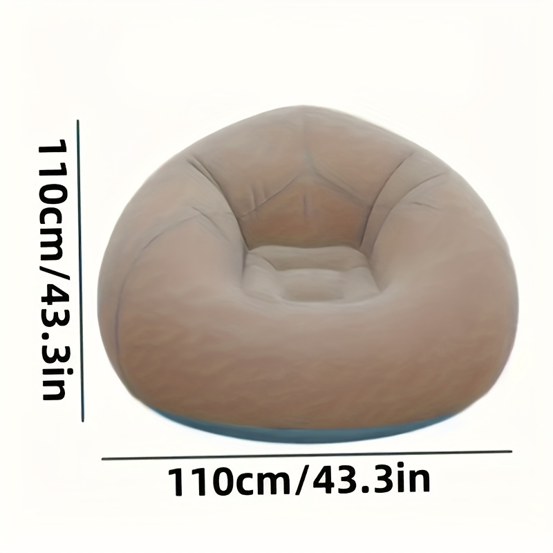 Flocked PVC Inflatable Sofa Ch - مراجعة Photography Zone وسعره